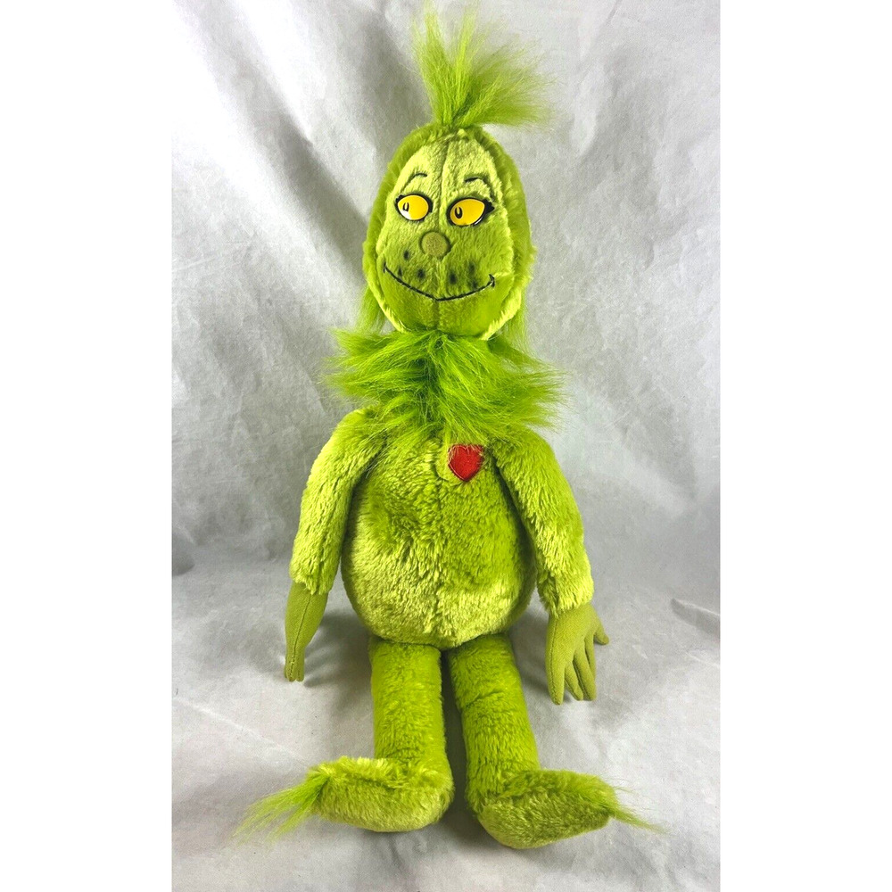 Dr Seuss The Grinch Christmas Holiday Plush 20" Character Toy Kohls Cares